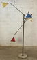 Angelo Lelli, Early Three-Arm Modernist Floor Lamp - 7
