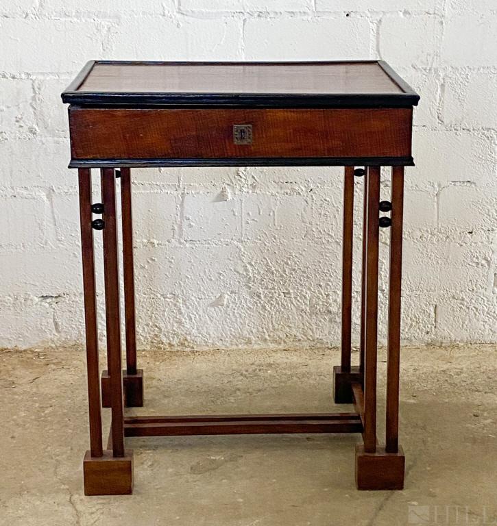 Art Deco Designer Arts & Crafts Wooden Side Table (1 of 9)