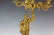 PR 19C French Brass Conquistador Candelabras Lamps - 2