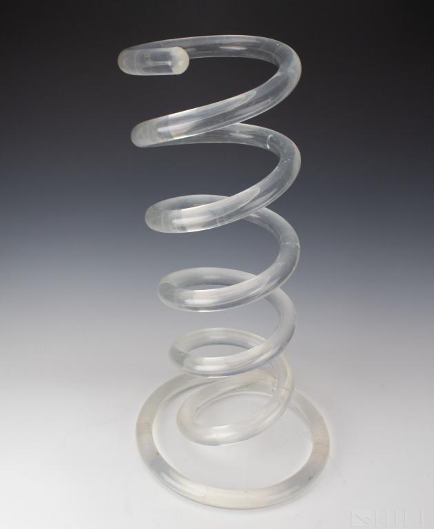 Lucite Umbrella Stand Attributed To Dorothy Thorpe (1 of 3)