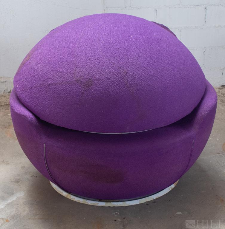 Claudio Salocchi Sormani Golf Ball Chair & Ottoman (1 of 7)