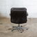 Mid Century Modern Brown Leather Executive Chair - 3