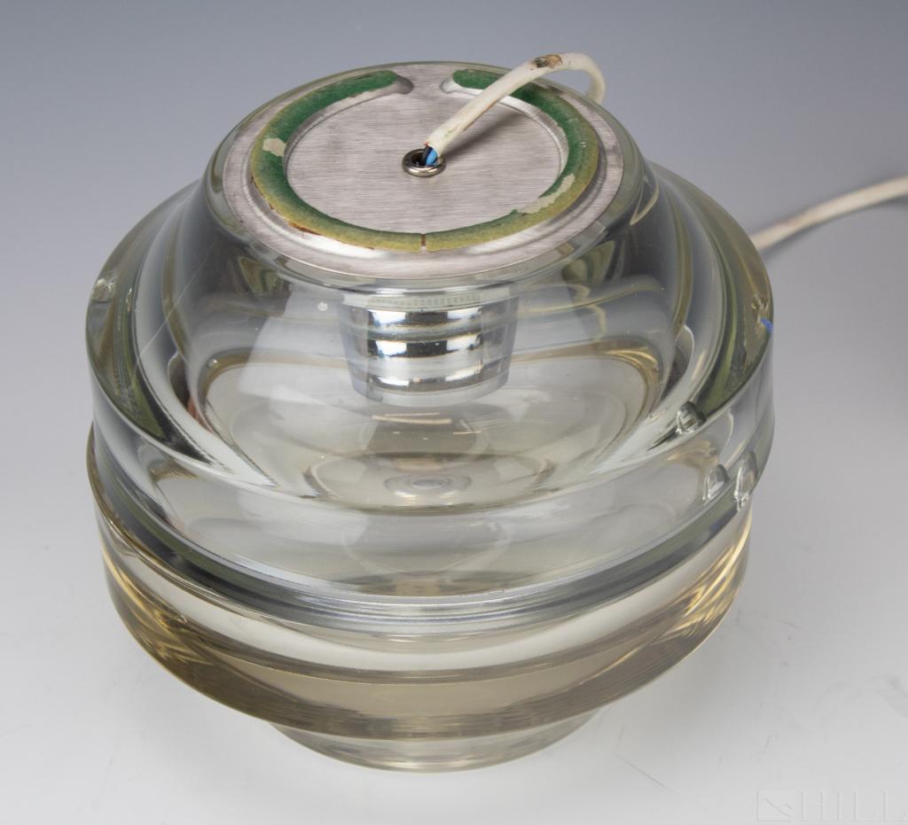 Vintage Poliarte Verona Italian Glass Table Lamp (1 of 5)