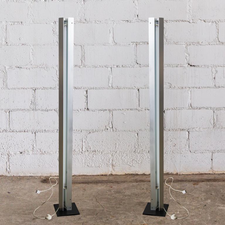 Pair Espereria Poggi Vonse Mid Century Floor Lamps (1 of 7)