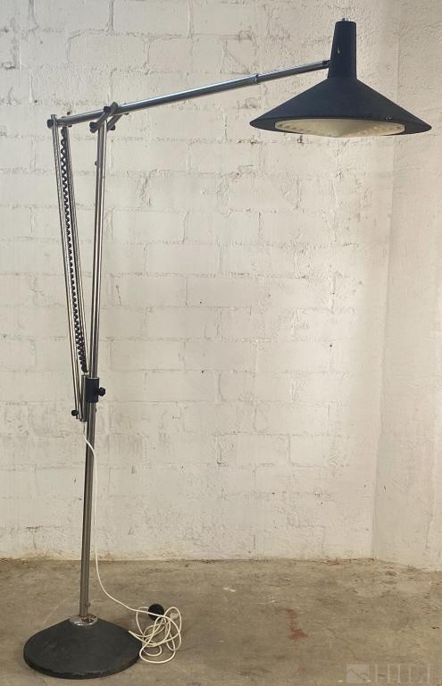 Industrial Mid Century Modern Age Light Floor Lamp (1 of 8)