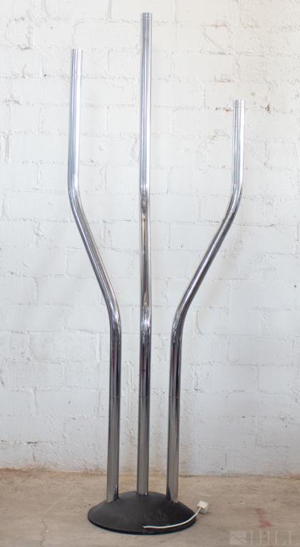 Gioffredo Reggiani 70's Italian Chrome Floor Lamp (1 of 5)