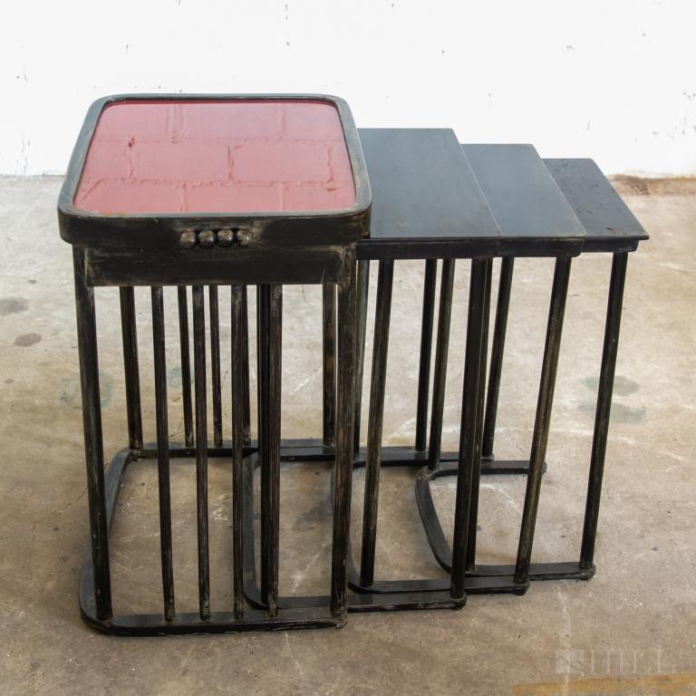 4 Studio Artisan Industrial Steel Nesting Tables (1 of 8)