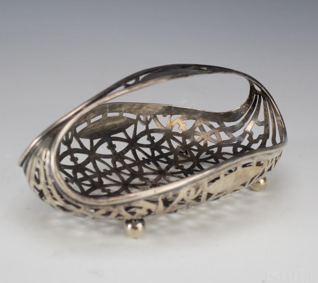 Gorham Sterling Silver Pierced Handled Basket 200g (1 of 4)