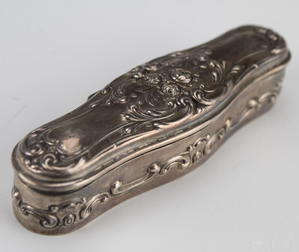 Gorham Theodore Starr Sterling Silver Repousse Box (1 of 6)