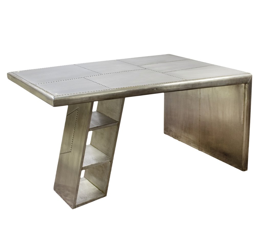 Modern Art Deco Aviator Pilot Airplane Wing Desk (1 of 6)