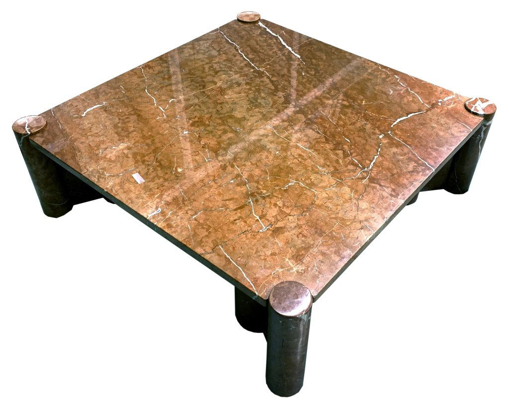 Gae Aulenti Knoll International Marble Jumbo Table (1 of 5)