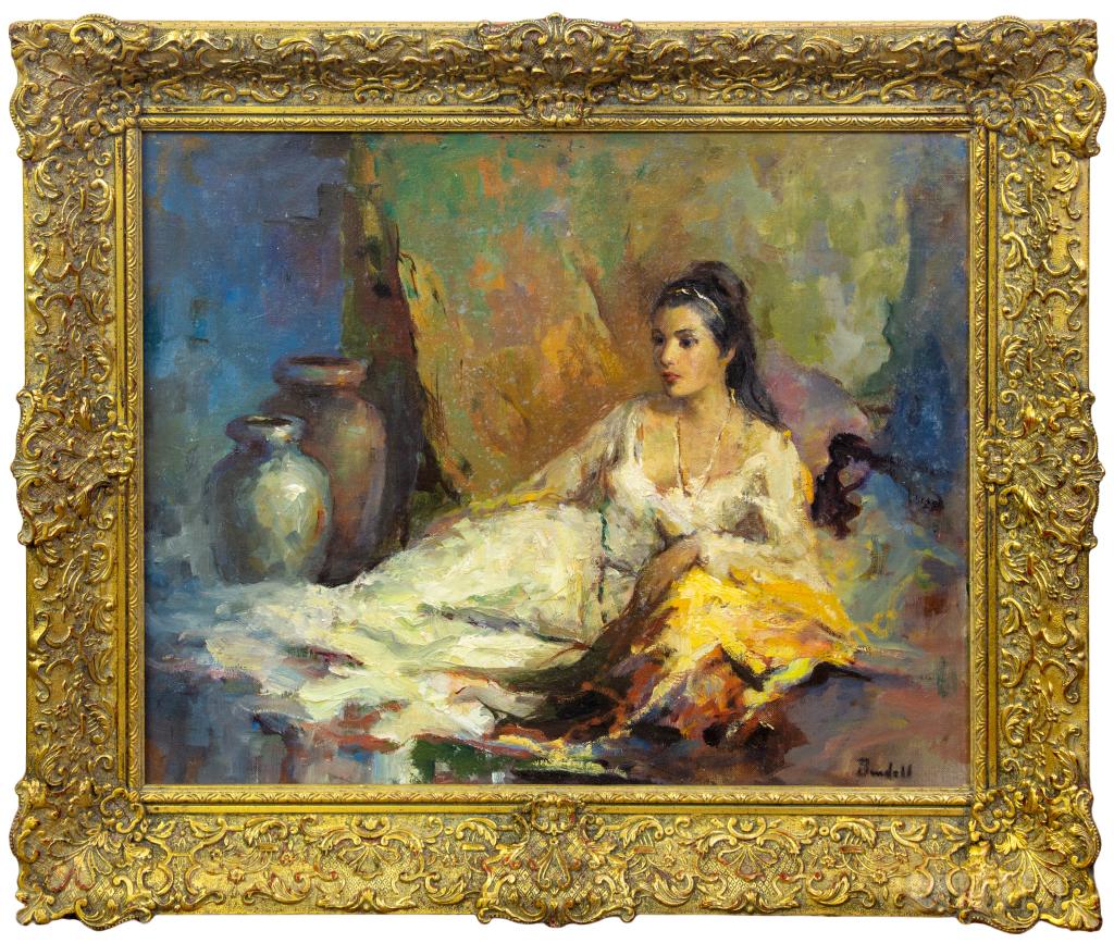 Marilyn Bendell Impressionist Figural Oil Painting (1 of 5)