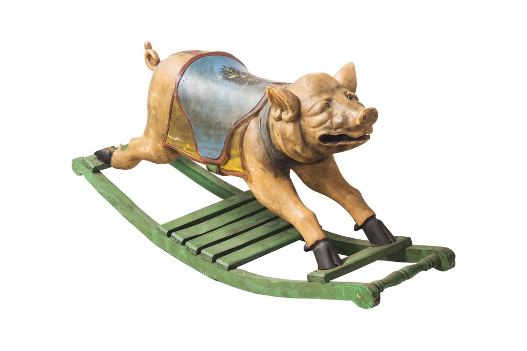 Rocking pig toy 2025