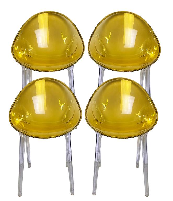 Set 4 Philipe Starck Mr Impossible Chairs KARTELL (1 of 5)