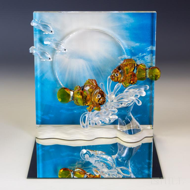 Swarovski Crystal 2005 Harmony of Sea Clown Fish (1 of 5)