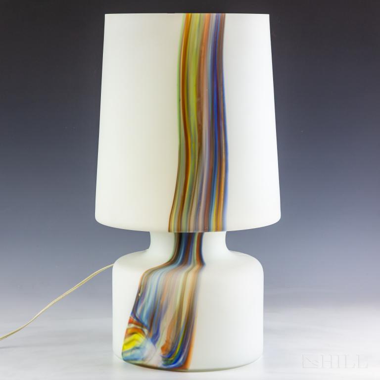 Italian Murano MODERN Mushroom Glass Table Lamp (1 of 5)