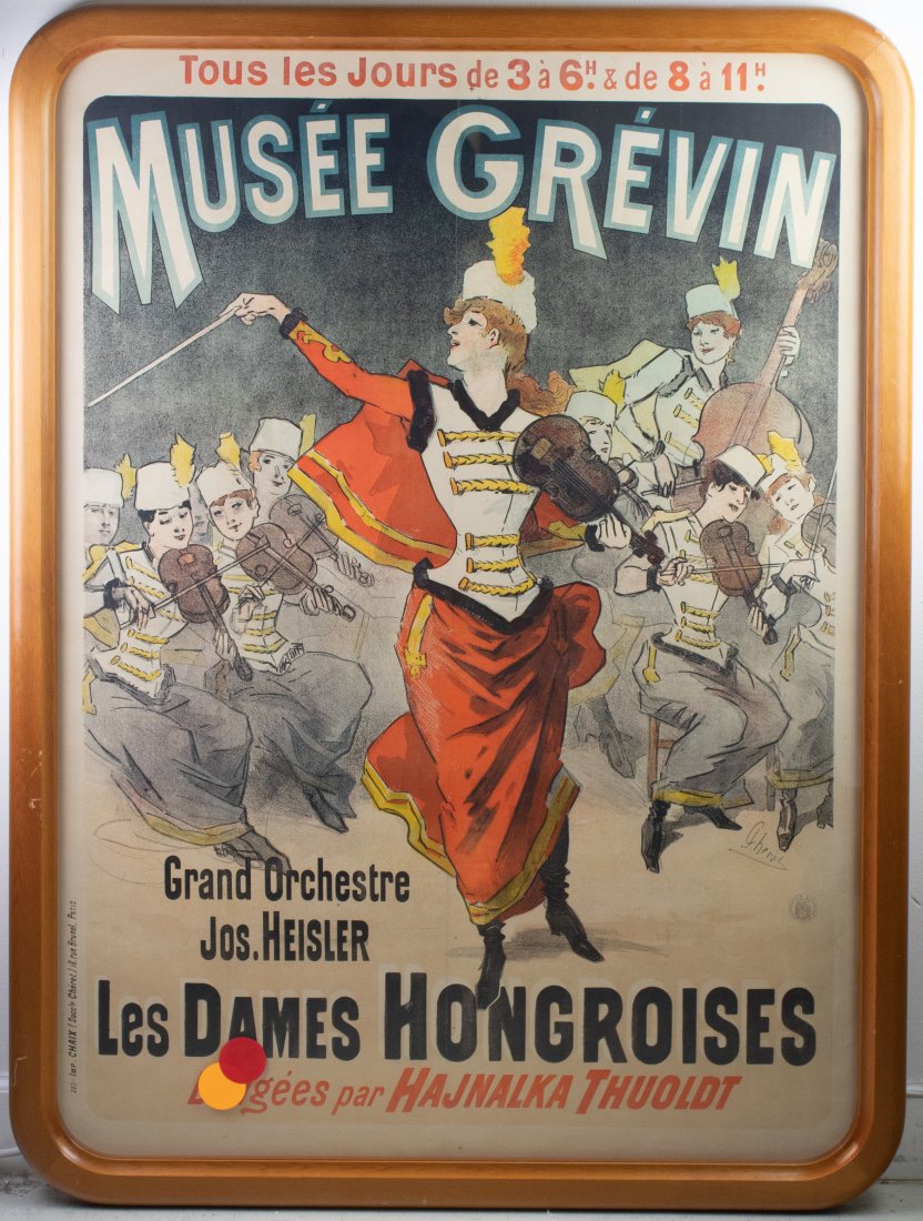 Jules Cheret Musee Grevin Paris France Poster 1888 (1 of 4)