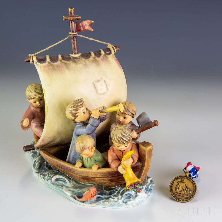 Hummel Land In Sight 1992 Figure LE #530 TMK 7 (1 of 7)