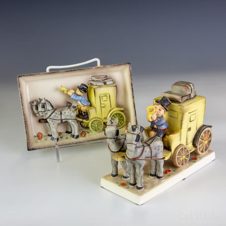 Hummel The Mail Is Here 226 With Plaque 140 TMK6 (1 of 8)