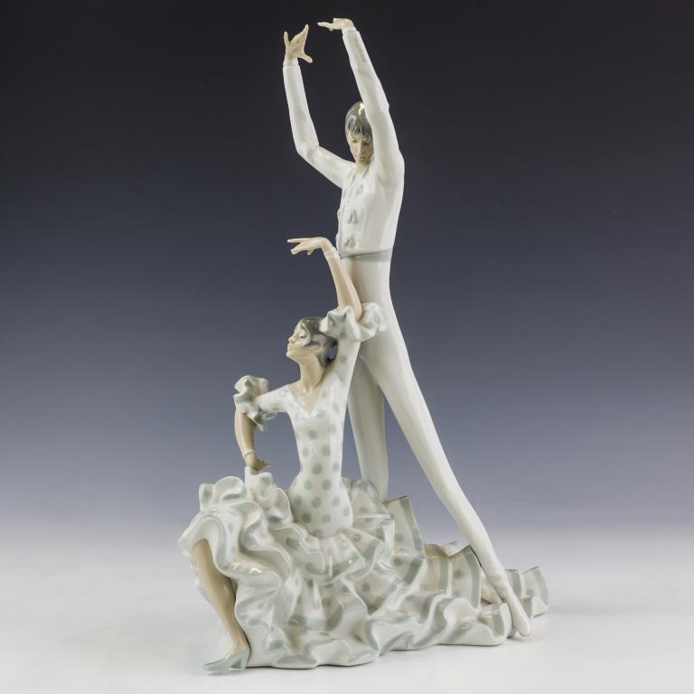 LLADRO Spain Flamenco Dancers Porcelain Figurine (1 of 5)