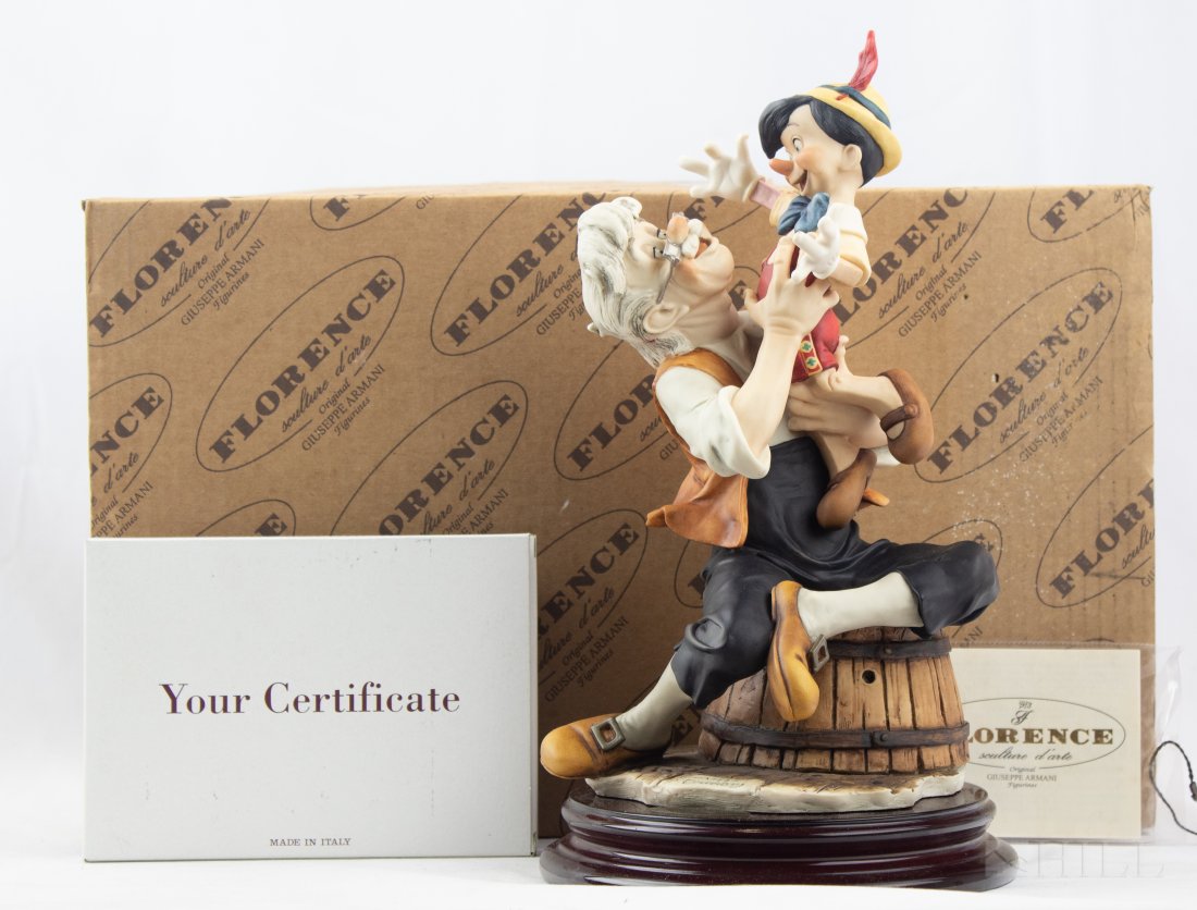 Giuseppe Armani Disney Pinocchio Geppetto #490C LE (1 of 7)