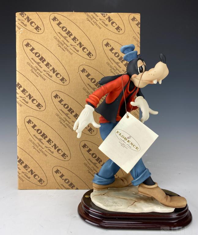 Giuseppe Armani Disney Goofy Sculpture #1271 w Box (1 of 5)
