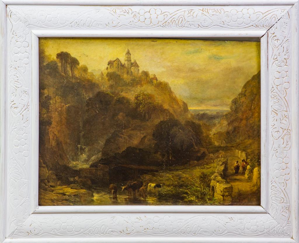 Clarkson Stanfield 19th C Oil On Panel Painting (1 of 6)