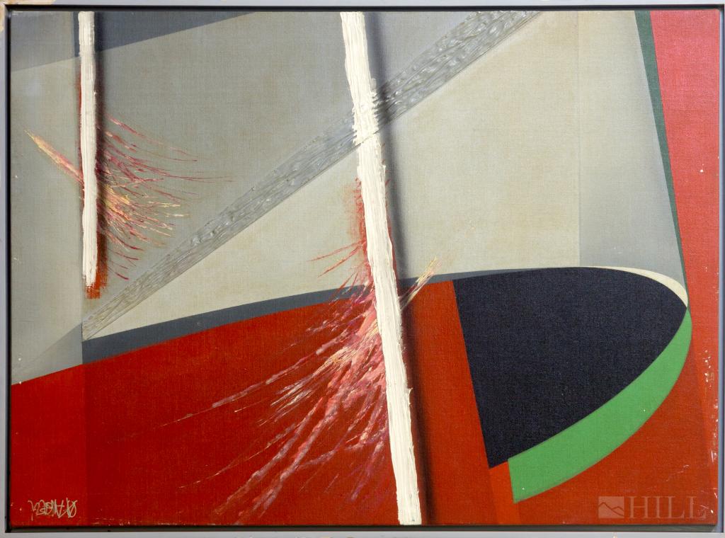 Marco Angazi (b.1952) Modern Art Abstract Painting (1 of 5)