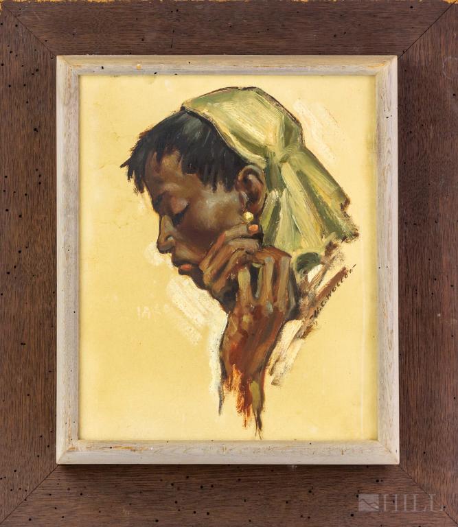 Harold Wolcott (American, 1898-1977) Oil Painting (1 of 6)
