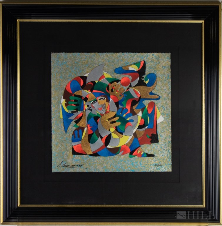 Anatol Kransnyansky Musicians L/E Serigraph Paper (1 of 7)