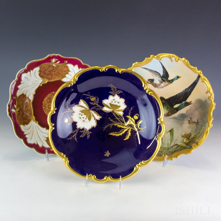 LOT of 3 Antique French & German Porcelain Bowls (1 of 8)