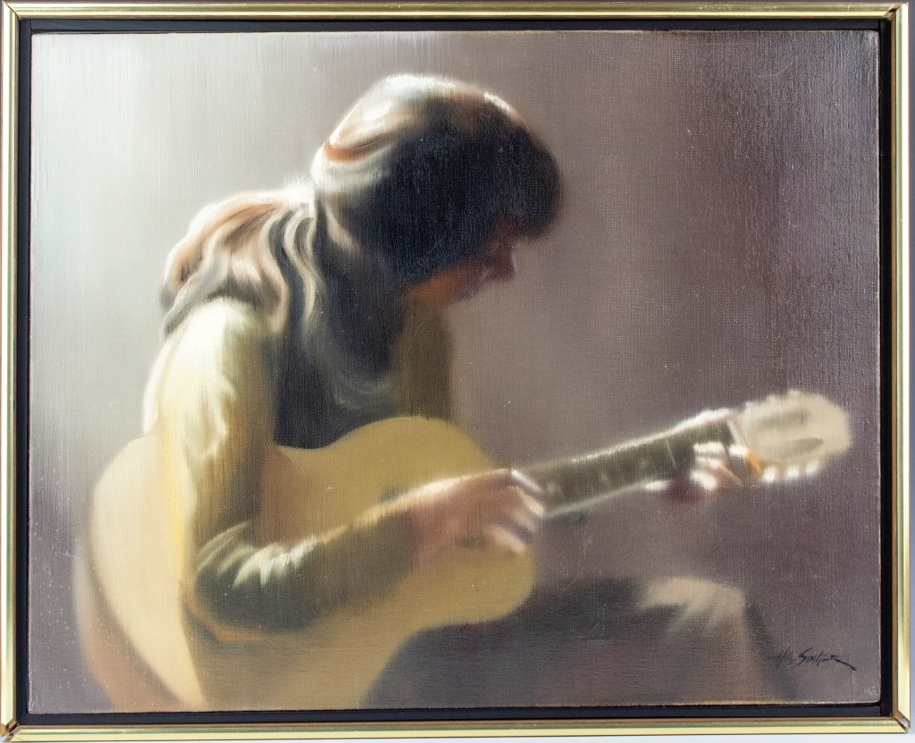 Hal Singer (1919-2003) American Oil Painting (1 of 4)