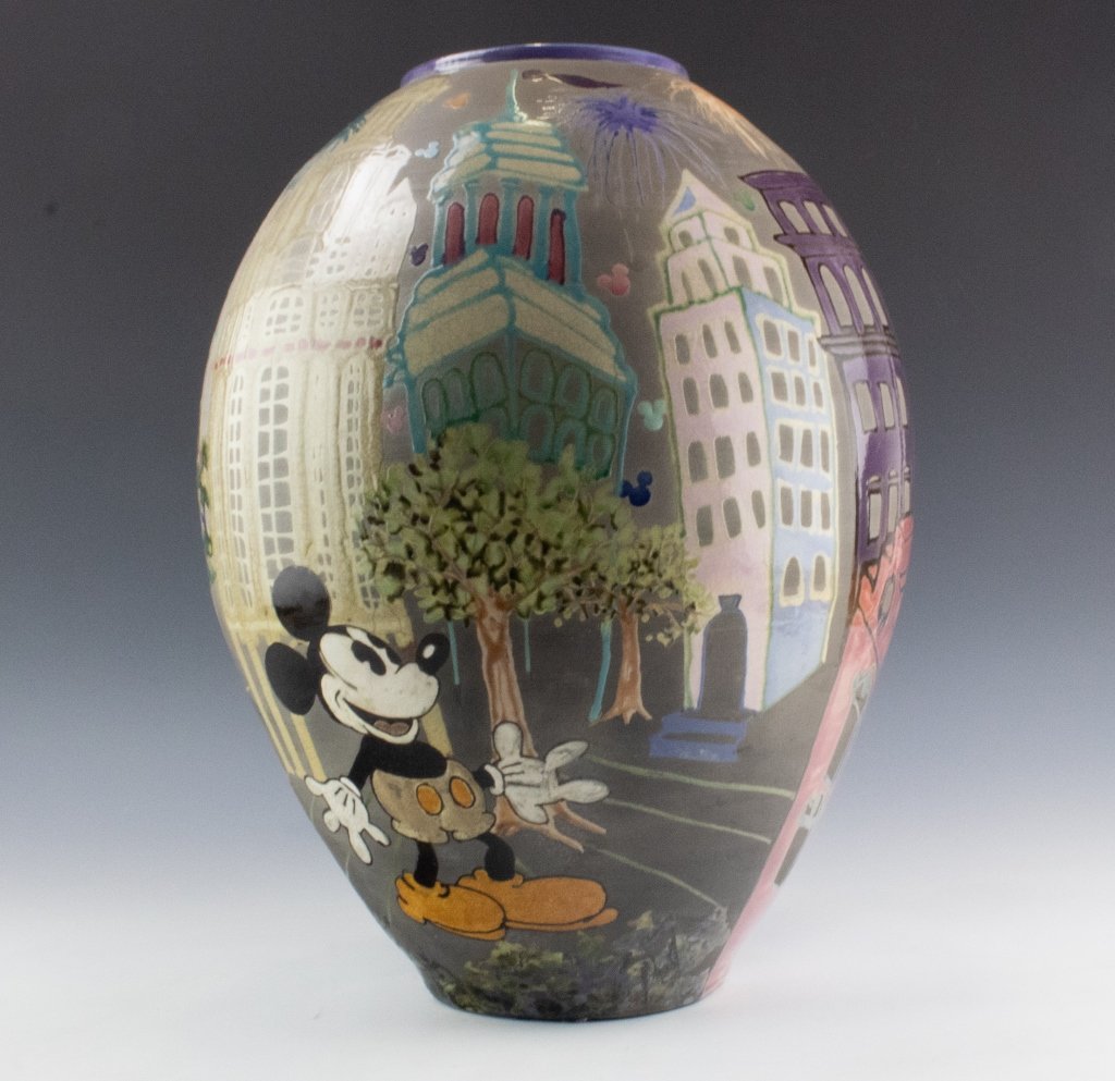 Disney Amadio Smith Studio Art Pottery NYC Vase (1 of 6)