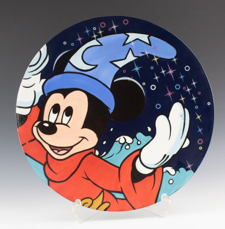 Art of Disney Mickey Mouse Fantasia Charger Plate (1 of 3)