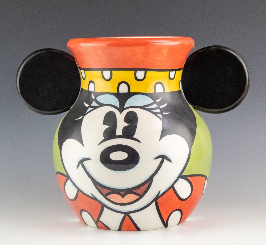 Minnie Mouse Art of Disney Double Ear Ceramic Vase (1 of 4)
