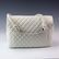 Chanel White Quilted Leather Cambon Flap Bag Purse - 5