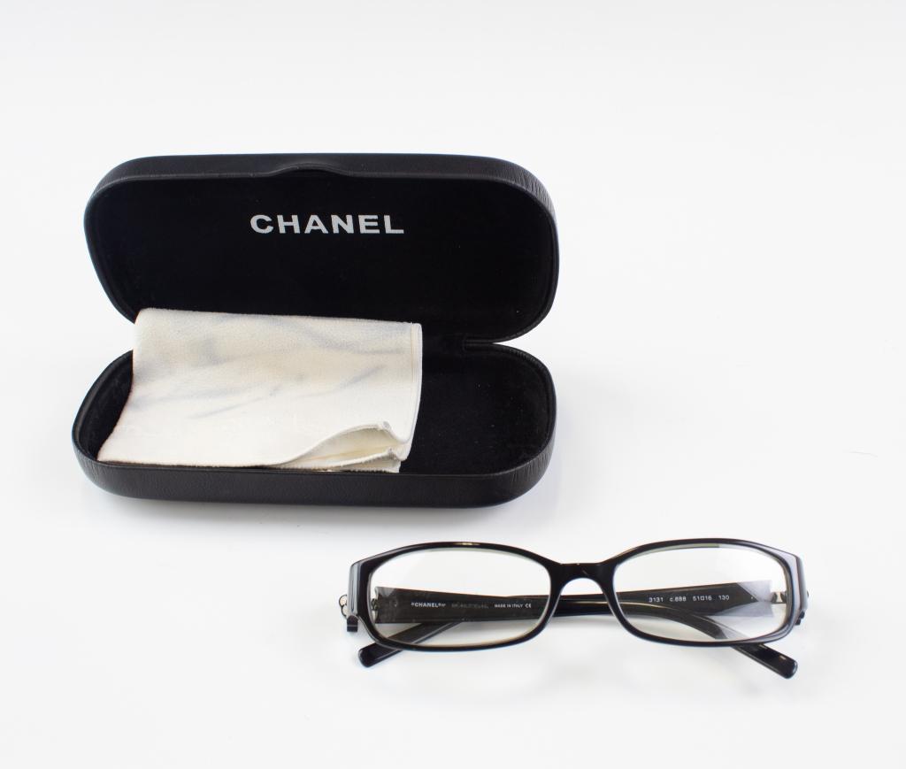 Chanel 3131 Camellia Motif Eyeware Glasses Frames (1 of 7)