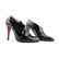 Louboutin Red Bottoms Patent Leather Bootie 37.5