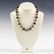 Chinese Sterling Silver Enamel Filigree Necklace