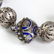 Chinese Sterling Silver Enamel Filigree Necklace - 3