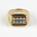 Vintage Men's 14k Gold 1 CTTW Diamond Pinky Ring - 3