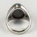 Men's 14K Gold Blue Star Sapphire Diamond Ring - 4