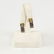 Ladies Pair Diamond & Sapphire 14k Gold Earrings - 5