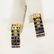 Ladies Pair Diamond & Sapphire 14k Gold Earrings - 6