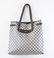 Gucci GG Navy Canvas Leather Market Tote Bag Purse