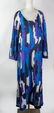 Emilio Pucci Long Sleeve Gauze Cotton Kaftan Dress