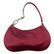 Prada Mini Maroon Silk Vintage Evening Bag Purse - 3