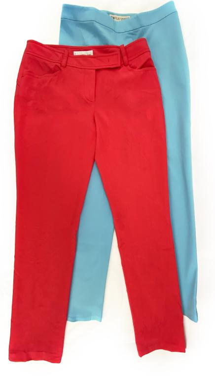 2 Pr Emilio Pucci Skinny Leg High Rise Dress Pants (1 of 7)