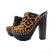 Miu Miu Leopard Print Studded Clogs Platforms 6 - 3