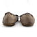 Miu Miu Brown Leather Jeweled Ballerina Flats 36 - 3